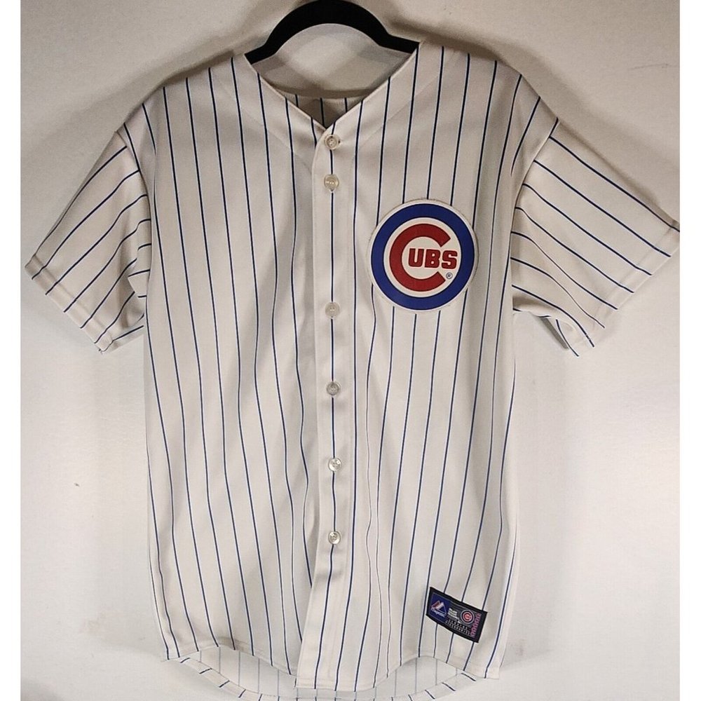 Majestic Chicago Cubs ALFONSO SORIANO #12  Baseball Mlb Jersey Stitched Sz S